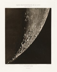 月の写真チャート、プレートXVI.A（月の写真チャート、プレートXVI.A）、9月5日 作： シャルル・ル・モルヴァン