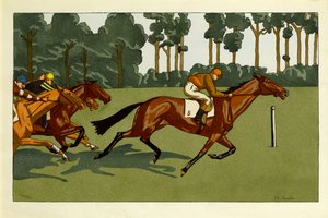 4枚のプリントのセット-ロンシャンと他の種族、1910年頃