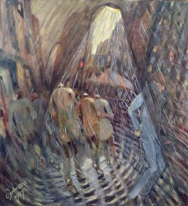 1987年、ニューヨークシティのシックスアベニューにひょう 作： Charlotte Johnson Wahl