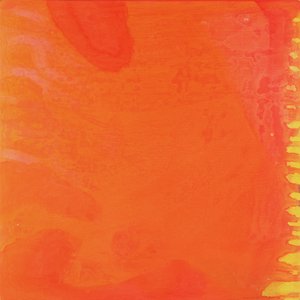 ラビットオレンジ、1997年（ジェッソボードの油と釉薬） 作： Charlotte Johnstone
