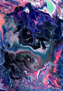 アクリルを注ぐ、2020 作： Charlotte Orr