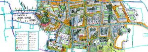 オックスフォードの地図、2021 作： Charlotte Orr