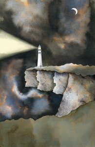 灯台、2013年（インクとデジタル） 作： Charlotte Orr