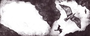 かもめの物語、2012年（ドライポイントエッチングとデジタル）