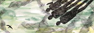 カモメの物語、2020年（ペンと水彩） 作： Charlotte Orr