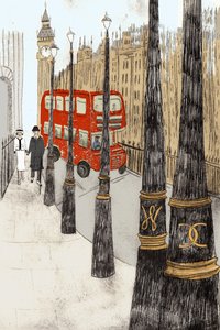 ウェストミンスター・ラブ、2014年（ドライポイントエッチングとデジタル） 作： Charlotte Orr