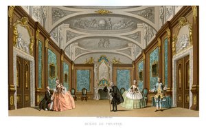 劇のシーン、1885年。 作： Charpentier