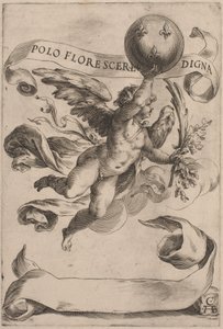 メディチ家の紋章を持つ天才、1605 年。 作： Cherubino Alberti
