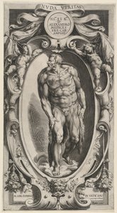 洗礼者聖ヨハネ 作： Cherubino Alberti after Michelangelo