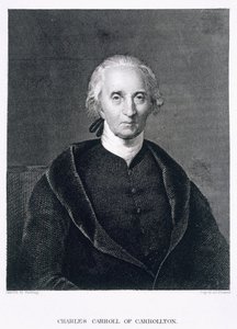 キャロルトンのチャールズキャロル、アッシャーブラウンデュラン（1796-1886）によって彫刻 作： Chester Harding