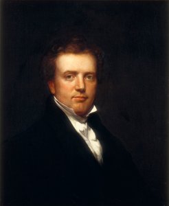 自画像、c.1825 作： Chester Harding