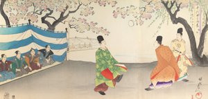 千代田 化ｓｔぇ あｌ部ｍ おｆ 面、 １８９７。、 １８９７。 作： Chikanobu Yoshu