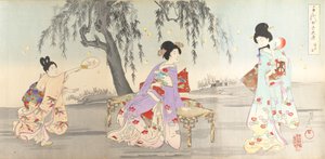 Chiyoda Castle Album of Women, 1895., 1895. 作： Chikanobu Yoshu