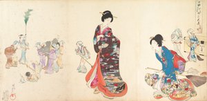 Chiyoda Castle Album of Women, 1895., 1895.