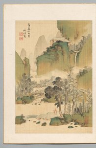 風景、1808年。 作： Chikuto Nakabayashi