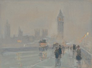 ビッグベン 作： Childe Frederick Hassam
