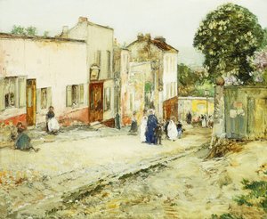 確定日 作： Childe Frederick Hassam