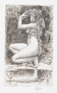 エゲリア 作： Childe Frederick Hassam