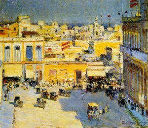 ハバナ、キューバ 作： Childe Frederick Hassam