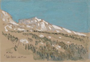 フッド山 作： Childe Frederick Hassam