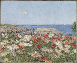 ショールズ諸島のポピー 作： Childe Frederick Hassam
