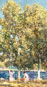 ザ・バザーズ 作： Childe Frederick Hassam