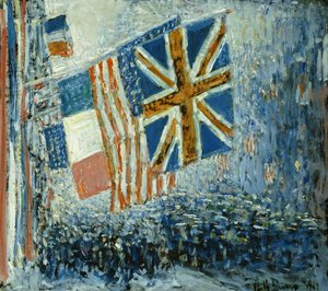 ビッグパレード 作： Childe Frederick Hassam