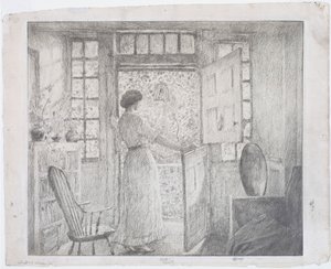 Hollantilainen ovi 作： Childe Frederick Hassam