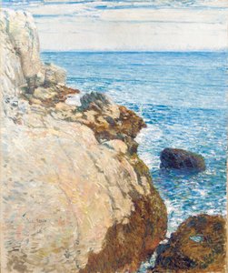 イースト ヘッドランド、アップルドア - アイルズ オブ ショールズ 作： Childe Frederick Hassam