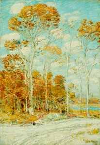 鷹の巣 作： Childe Frederick Hassam