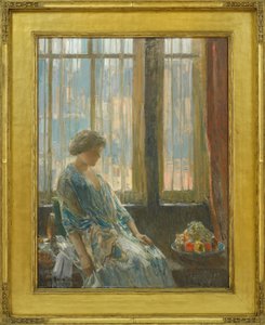ニューヨークの窓 作： Childe Frederick Hassam