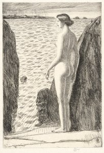 アップルドア 作： Childe Hassam
