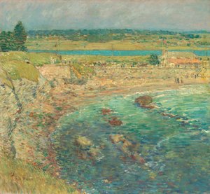 ベイリーズ・ビーチ、ニューポート、R.I. 作： Childe Hassam