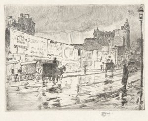 ビルボード 作： Childe Hassam