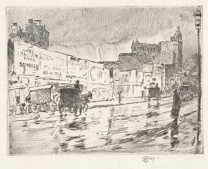  作： Childe Hassam