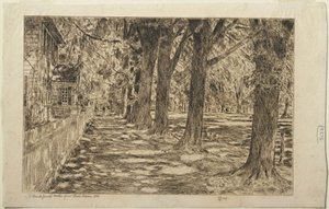  作： Childe Hassam
