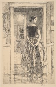  作： Childe Hassam