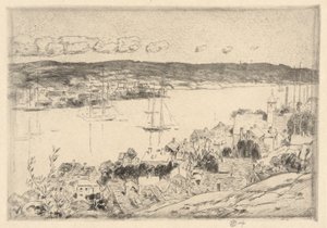 グロスター 作： Childe Hassam
