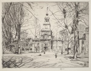  作： Childe Hassam