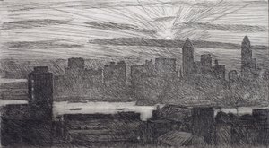  作： Childe Hassam