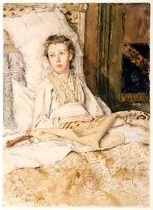 モード・ソーイング 作： Childe Hassam