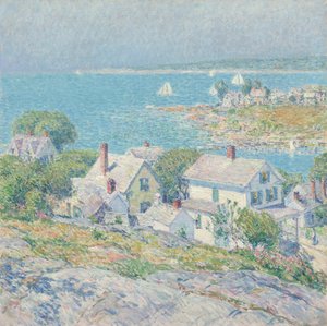 ニューイングランド・ヘッドランズ 作： Childe Hassam
