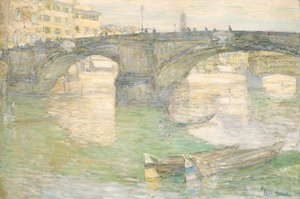 ホーリー・トリニティ・ブリッジ 作： Childe Hassam
