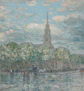 聖マルコ 作： Childe Hassam