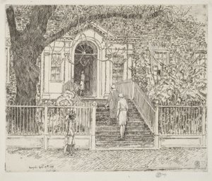  作： Childe Hassam