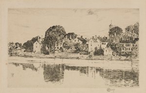  作： Childe Hassam