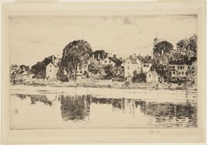  作： Childe Hassam