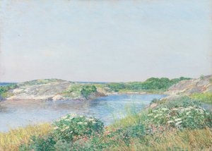 リトル・ポンド、アップルドーア 作： Childe Hassam