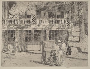  作： Childe Hassam