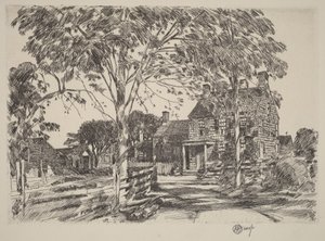  作： Childe Hassam